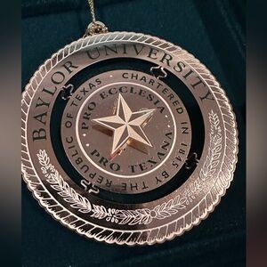 Baylor University Seal Christmas Ornament